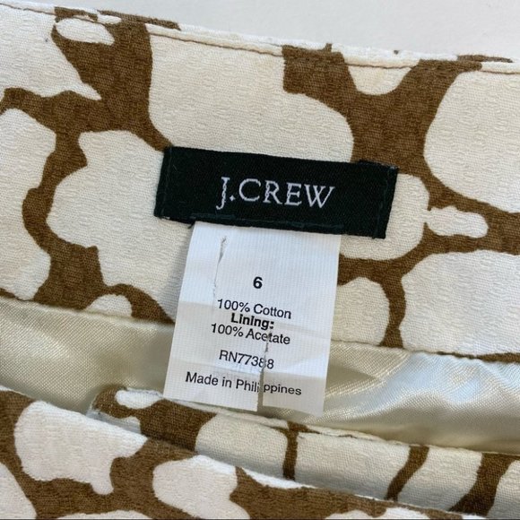 J. Crew Brown and White Patterned Blazer - Picture 8 of 9